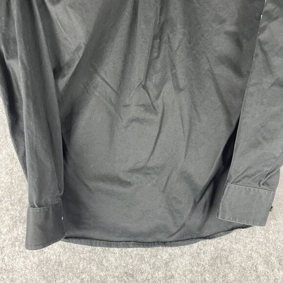 Ariat Team Logo Twill Classic Shirt Mens Small Black Long Sleeve Embroidery - Picture 9 of 12